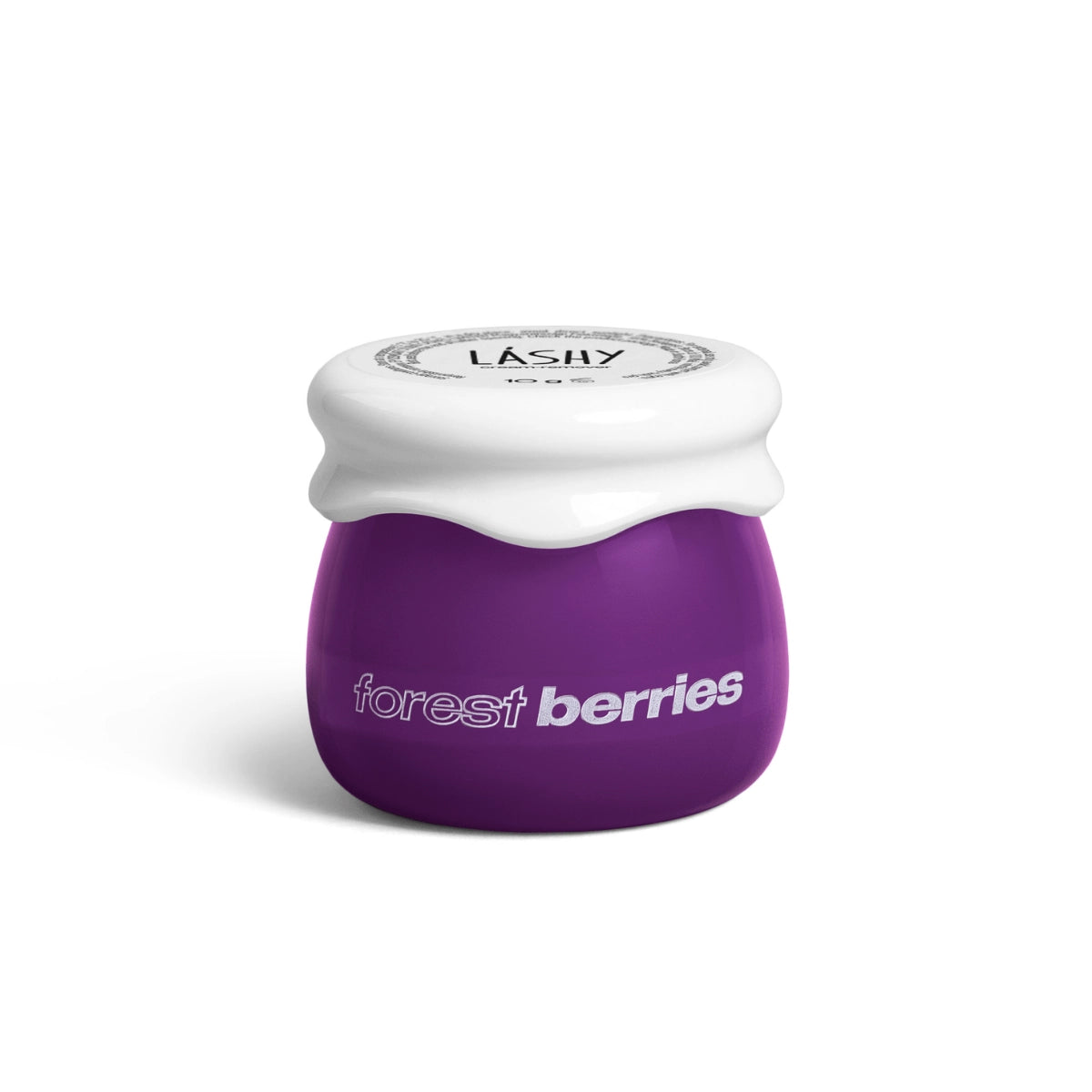 Removedor en crema para extensiones de pestañas con textura mousse y aroma a frutos del bosque