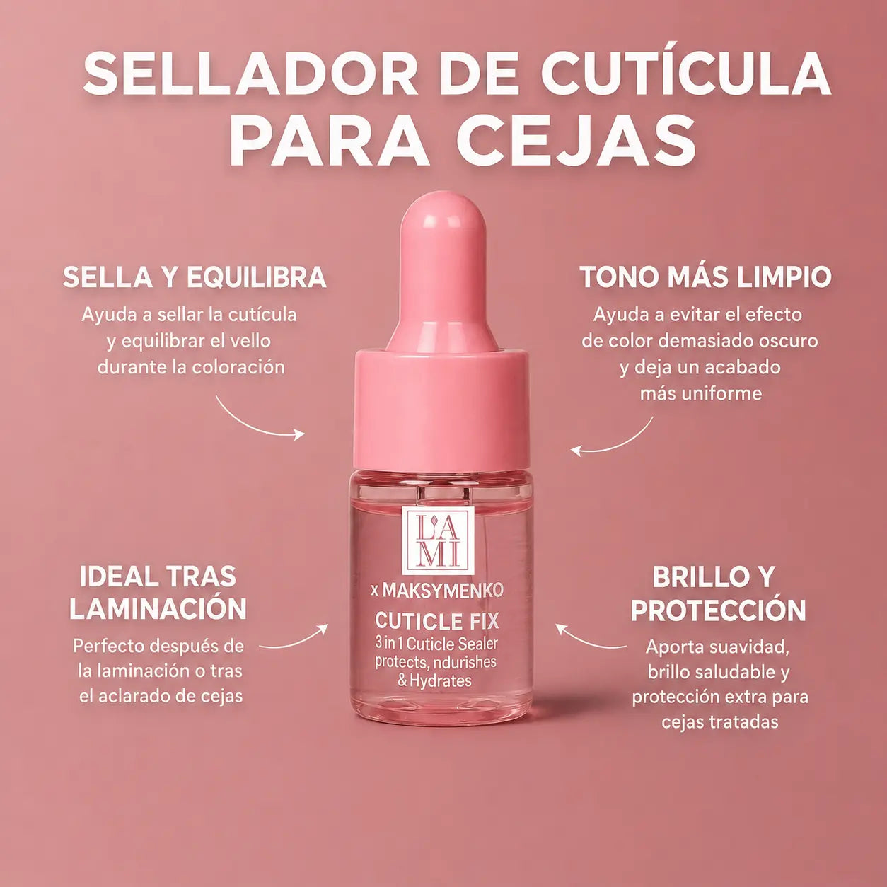 Beneficios del sellador de cuticula paara cejas