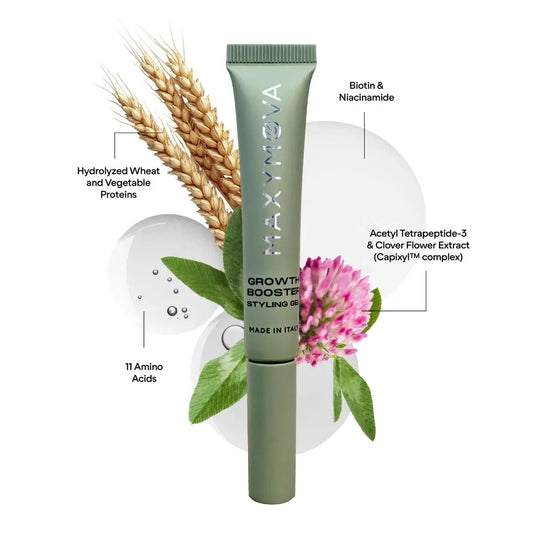 Growth Booster Lash & Brow Styling Gel con Capixyl™, biotina y aminoácidos para peinar y nutrir pestañas y cejas