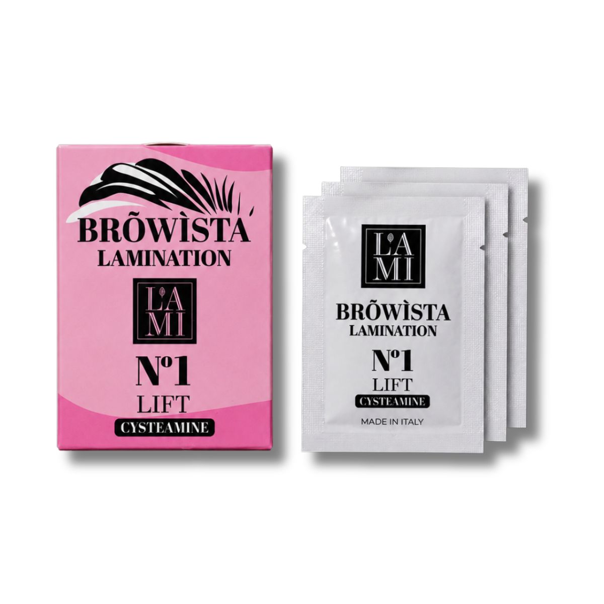 Sobres De Laminación Browista PASO 1 Lift & PASO Fix 2 ml | LAMI LASHES