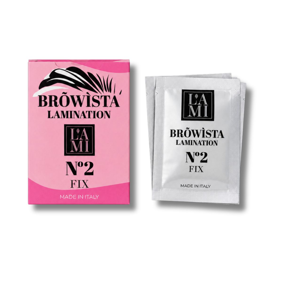 Sobres De Laminación Browista PASO 1 Lift & PASO Fix 2 ml | LAMI LASHES