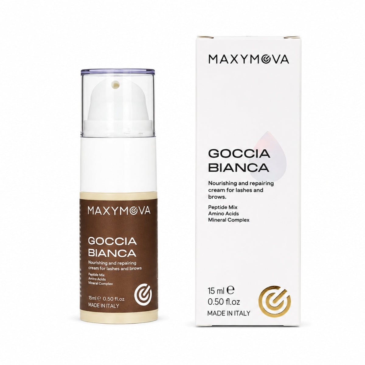 Producto goccia en su caja original 