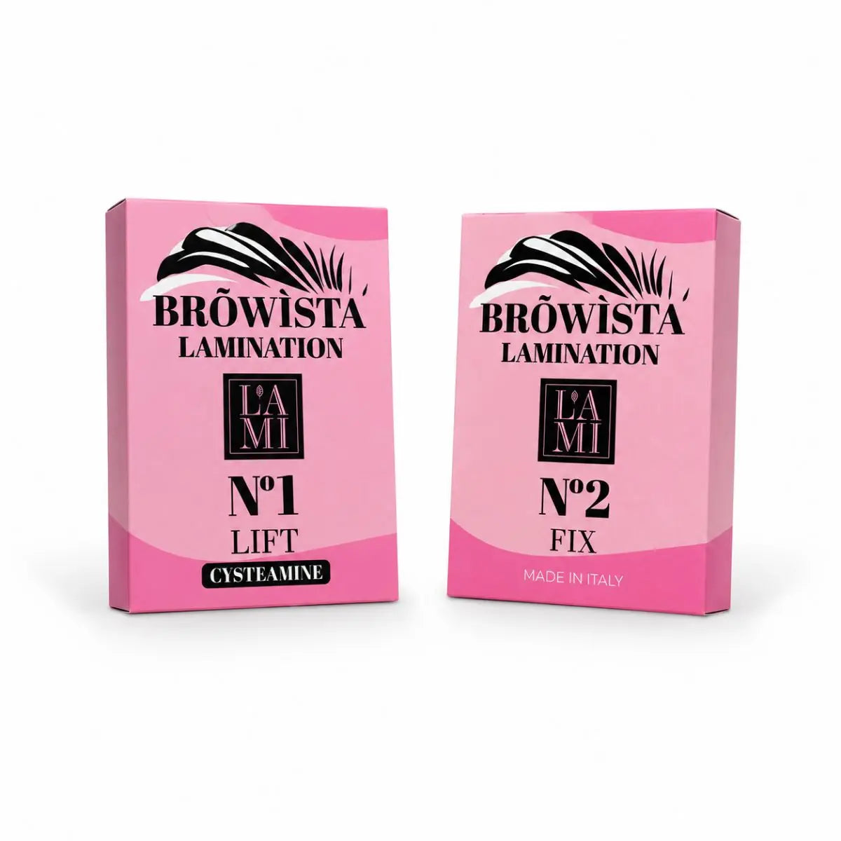 PASO 1 Y PASO 2 EN SOBRES · BROWISTA | LAMI LASHES