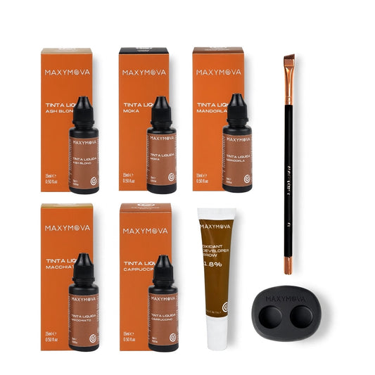 Tinta para laminado de cejas