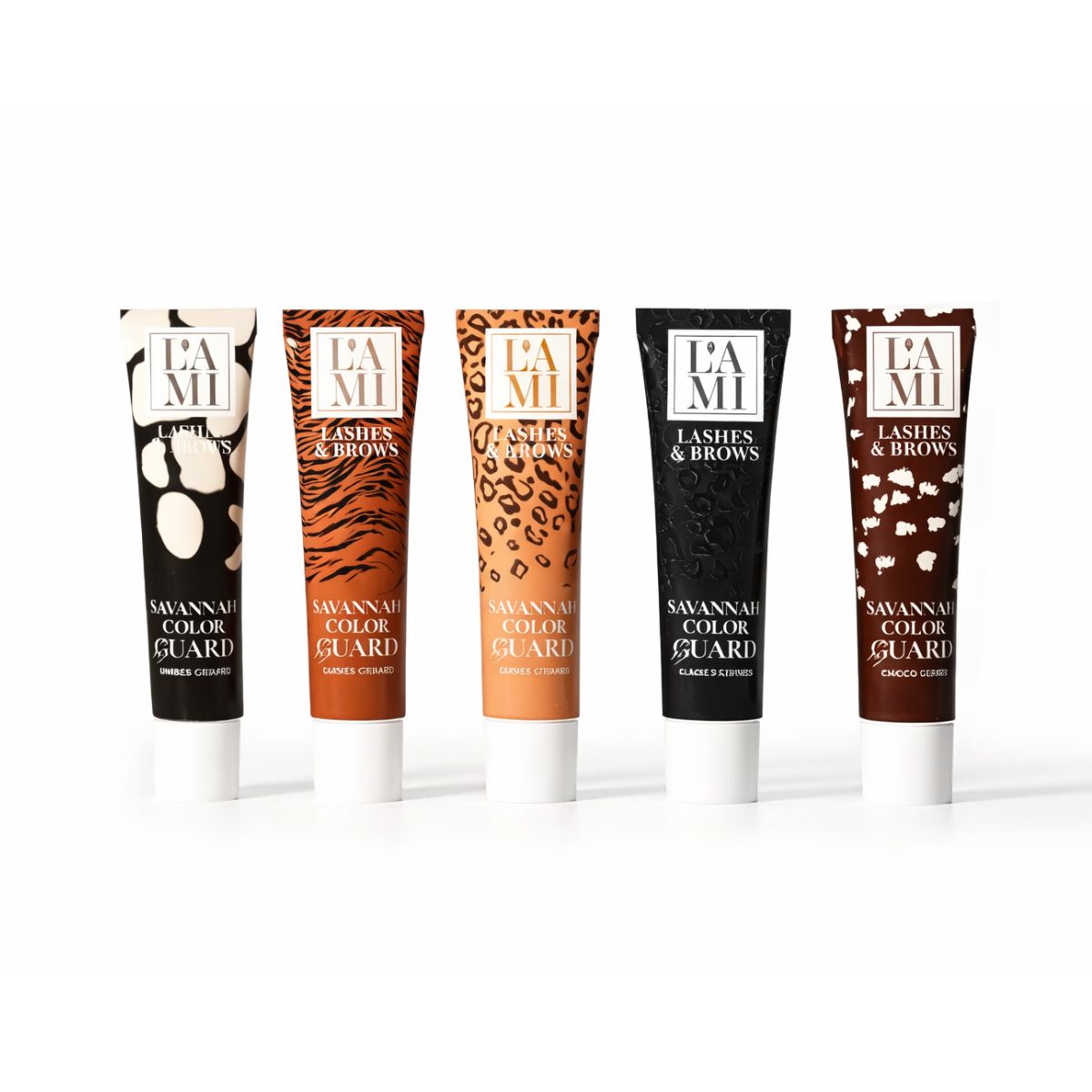 Savannah Color Guard Tint KIT DE TINTES  tinte híbrido para cejas y pestañas con oxidantes 1.5% y 2.8%