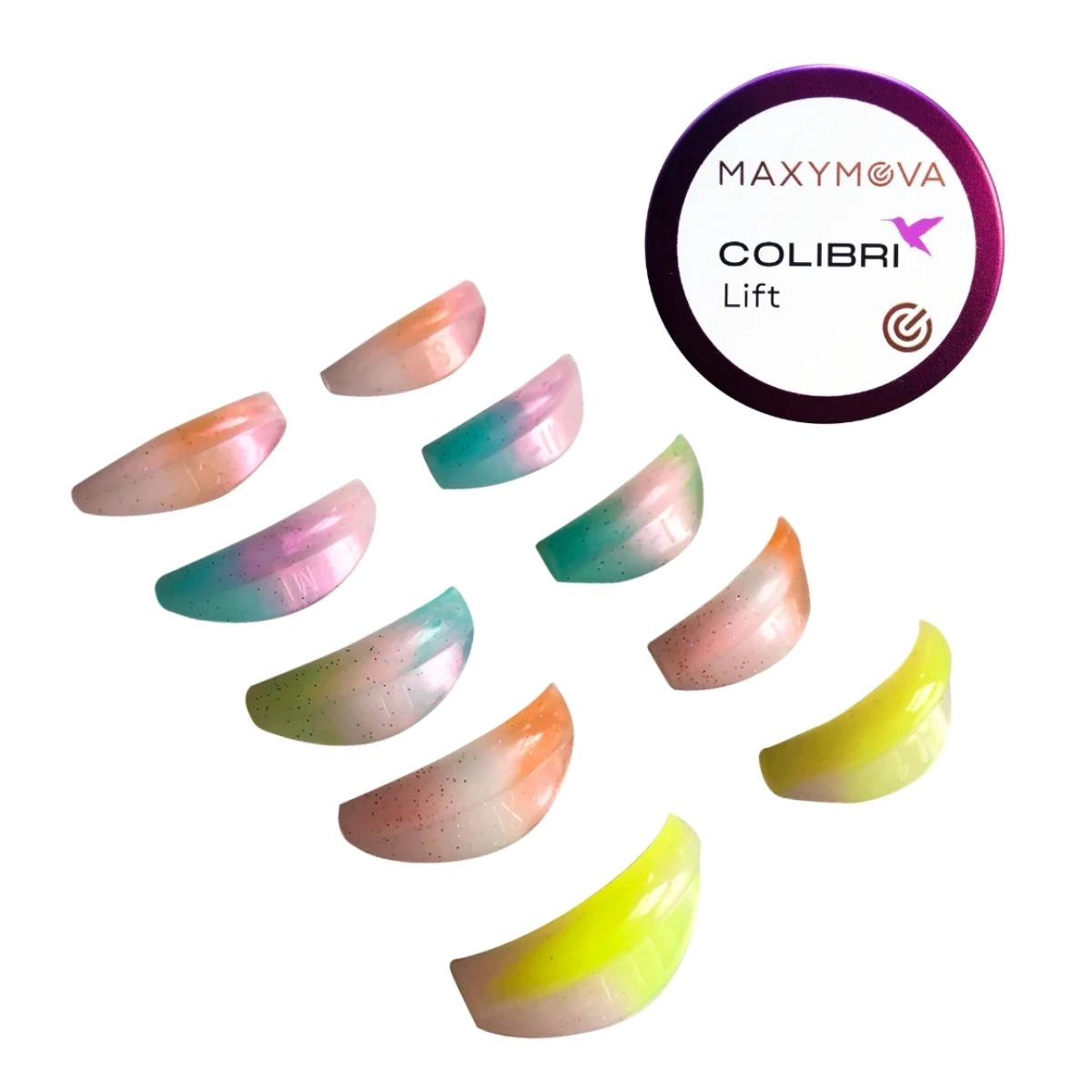 Moldes para lifting de pestañas