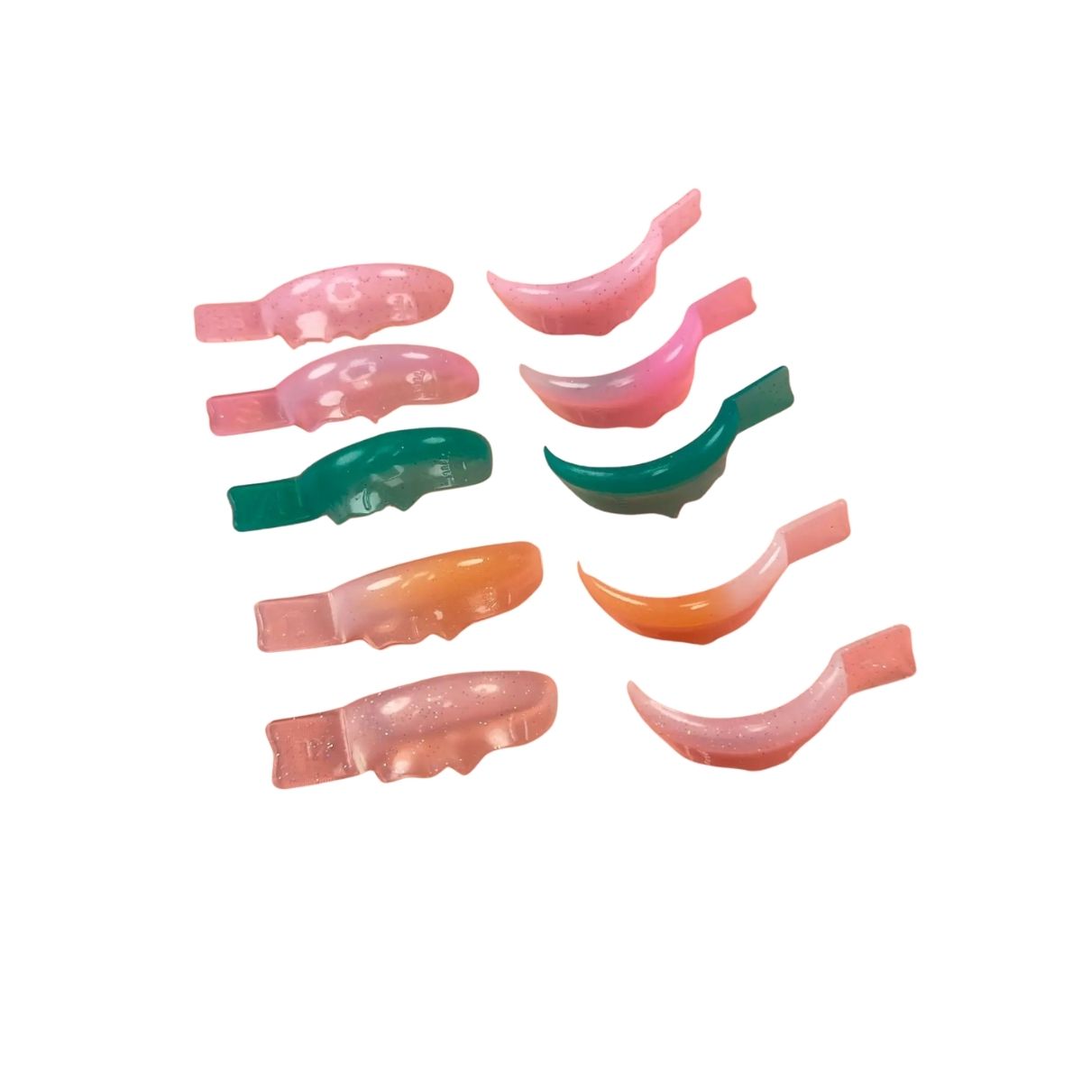 Moldes anatómicos ultra flexibles MAXYMOVA para lifting de pestañas en tallas XS a XXL