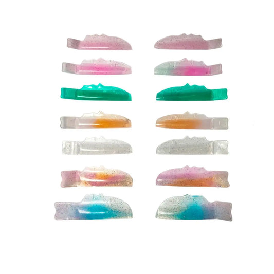 Moldes anatómicos ultra flexibles MAXYMOVA para lifting de pestañas en tallas XS a XXL