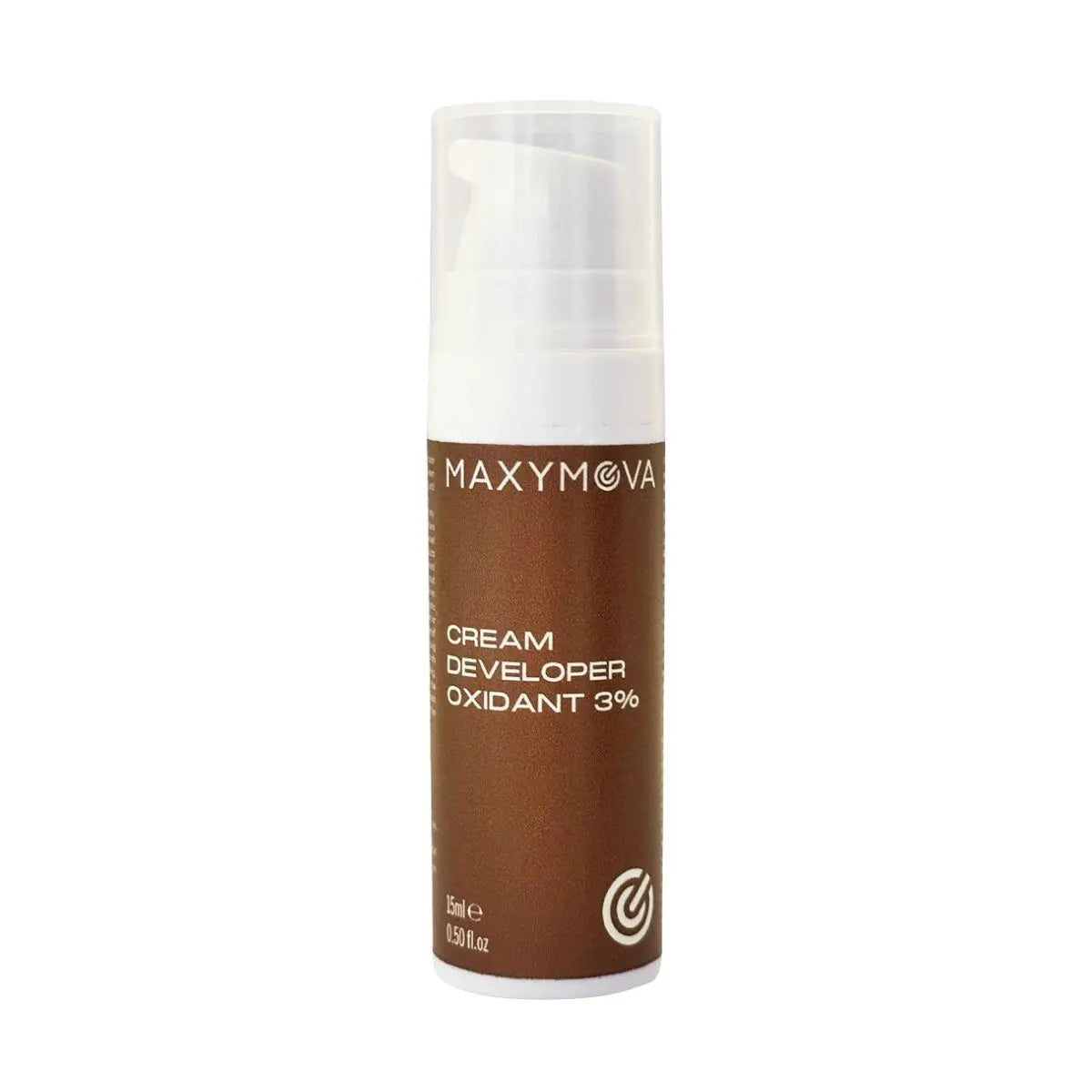 Oxidante al 3% para tinte líquido en frasco airless de 15 ml para coloración profesional de cejas