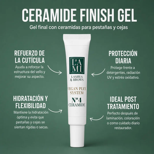 Beneficios principales del ceramides finish gel