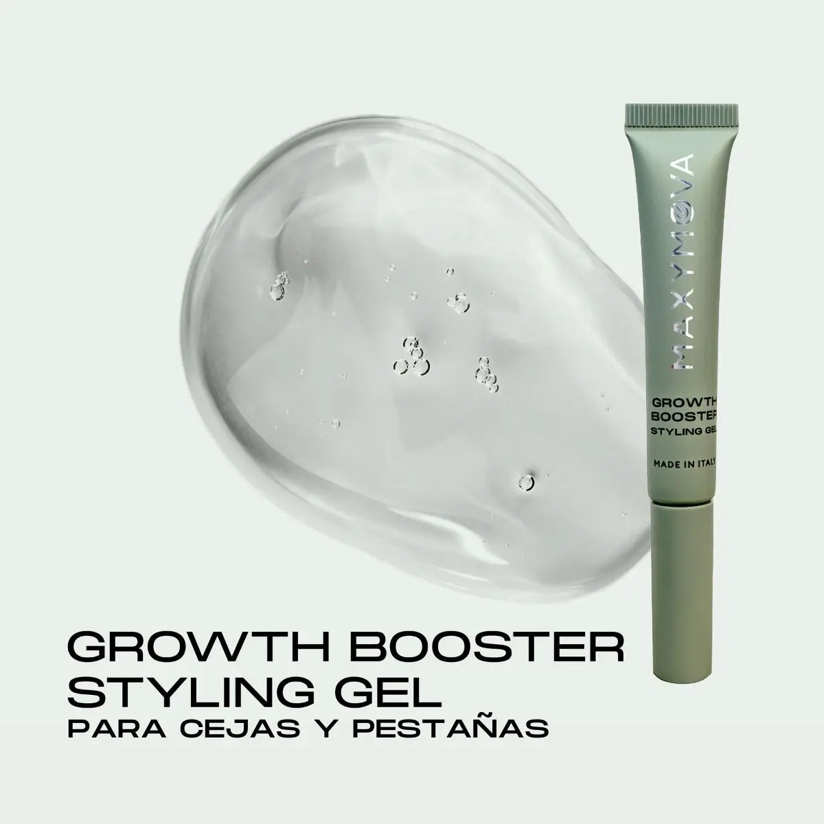 Growth Booster Lash & Brow Styling Gel con Capixyl™, biotina y aminoácidos para peinar y nutrir pestañas y cejas