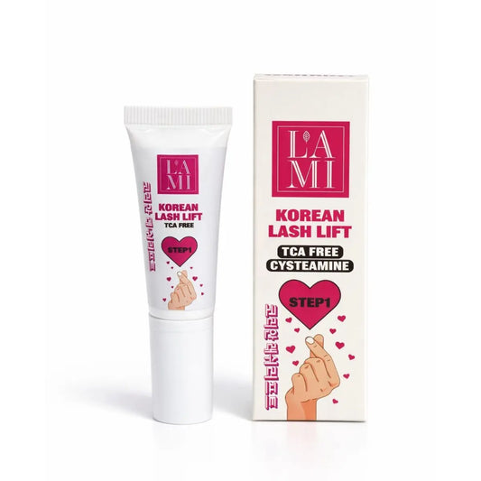 Korean Lash Lift Step 1 crema lifting con cisteamina para técnica coreana y curvatura precisa