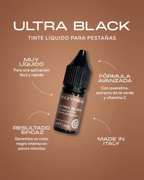 TINTE LIQUIDO PARA PESTAÑAS ULTRA BLACK