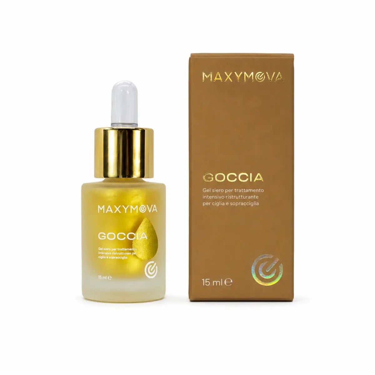 Producto goccia gold en su caja
