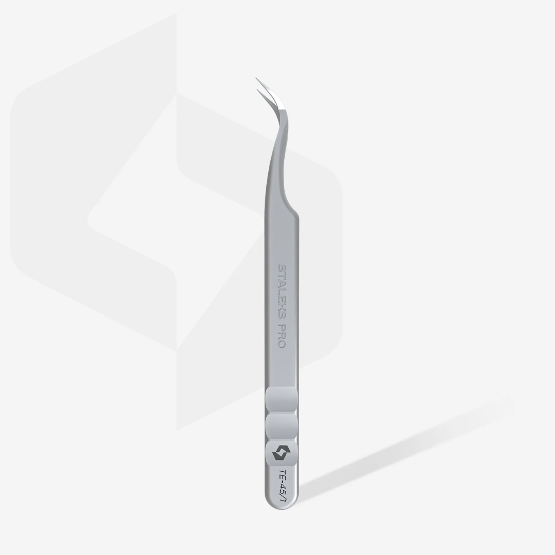 PINZA PARA EXTENSIONES DE PESTAÑAS